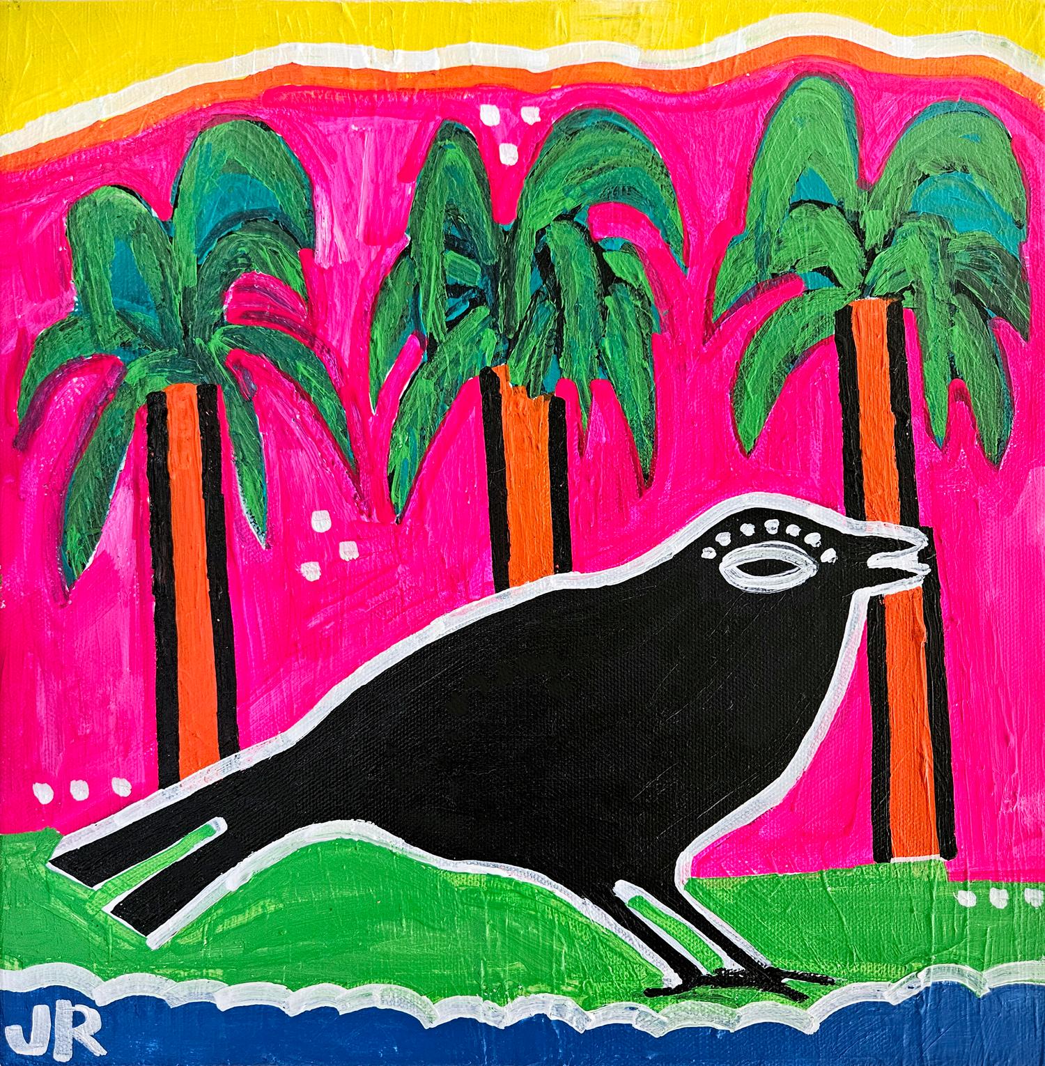 Cuervos de mar, Pintura original - Art de Jessica JH Roller