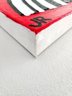 Squirrel with Chocolate Chip Ice Cream, Original Painting