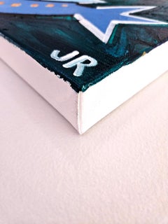 Two Blue Birds, Original Painting