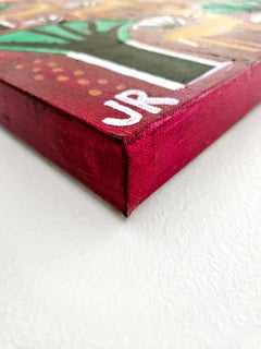 Yellow Springs Deer Family, Original Painting