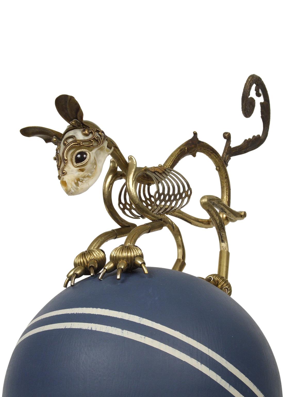 Pulpo Reversible Escultura De Pulpo De Slcona Vidrio Soplado