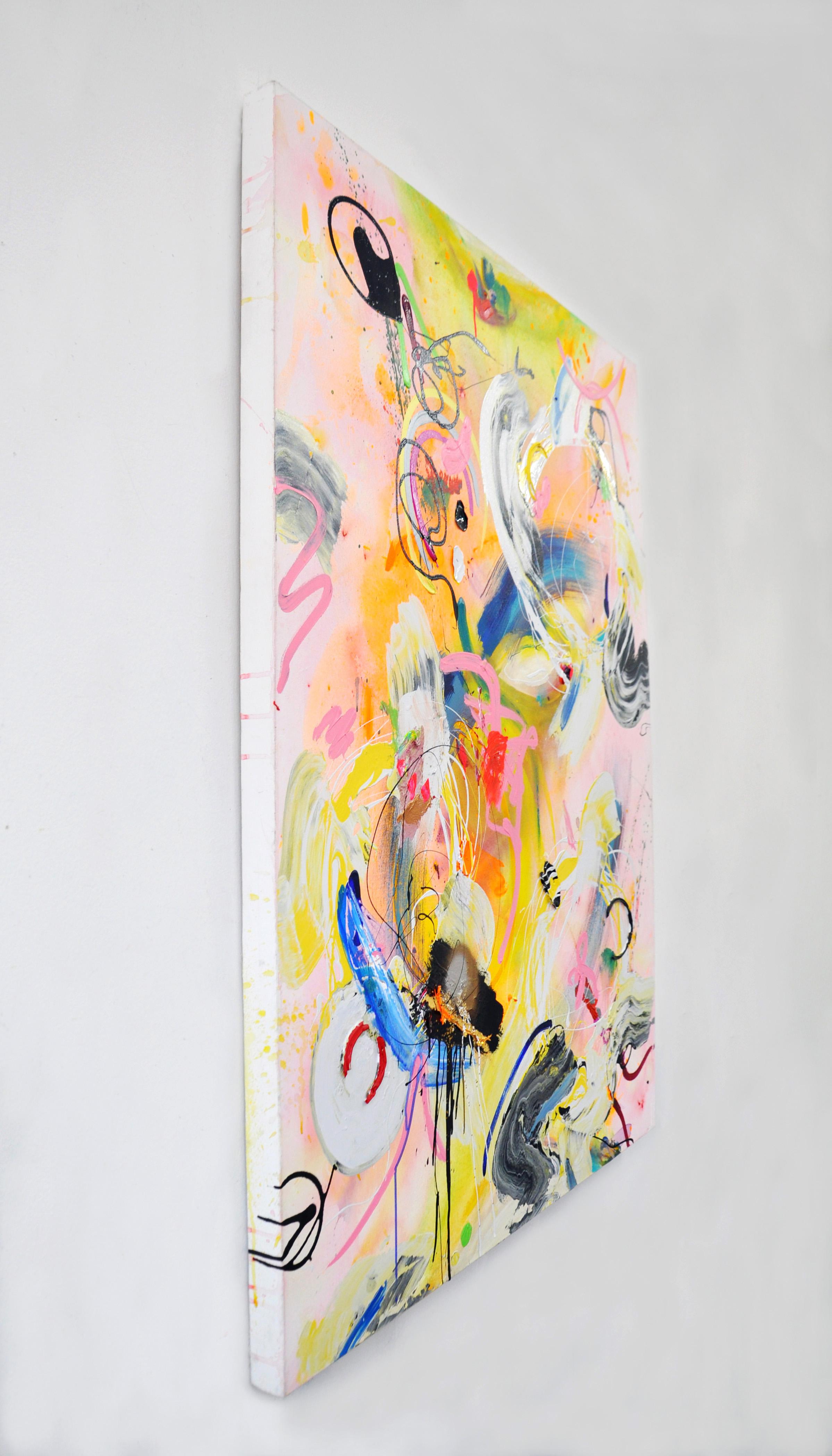 Catapult - Painting by Jessica Krause Smith
