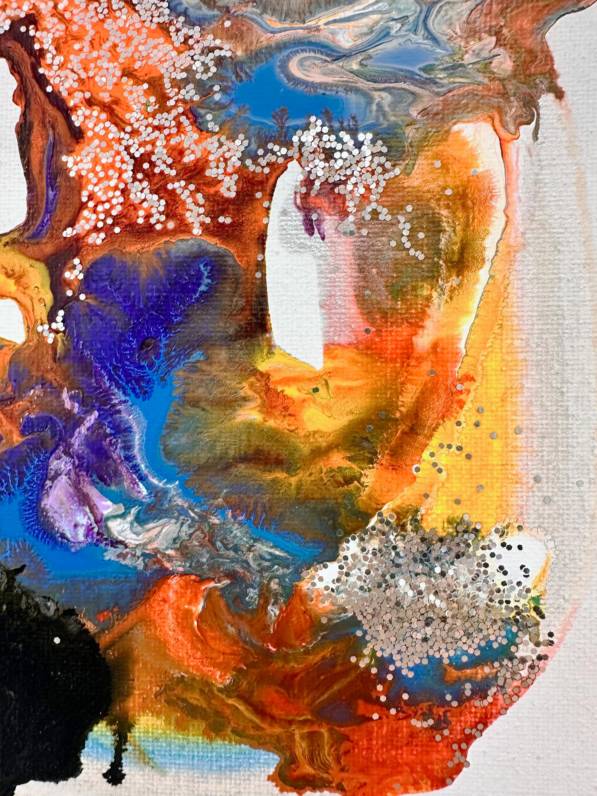 Incapsulato - Painting Astratto di Jessica Krause Smith