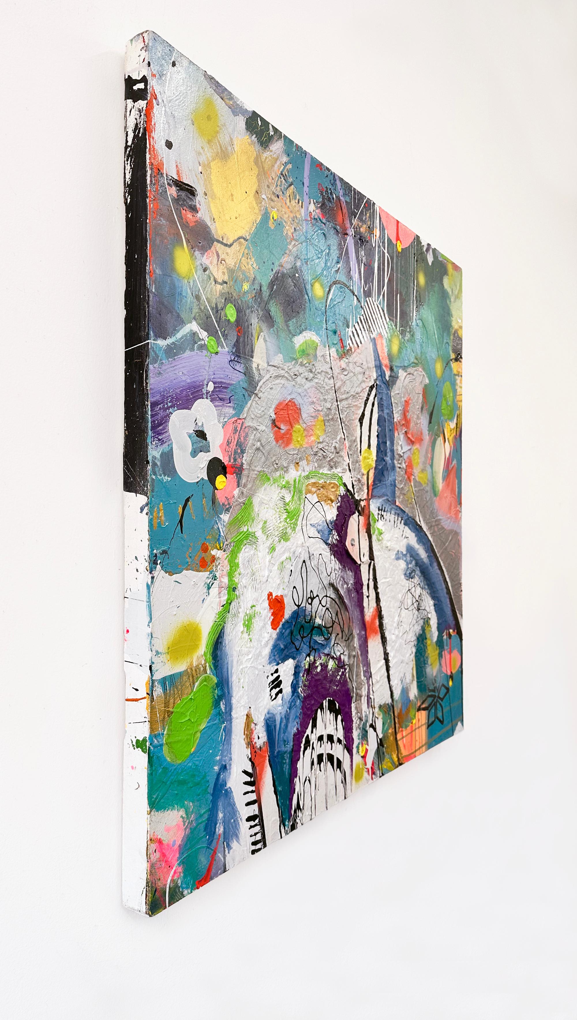 Festival – Painting von Jessica Krause Smith