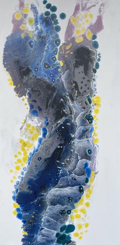 Jellyfish set - II, Painting, Acrylic on Canvas