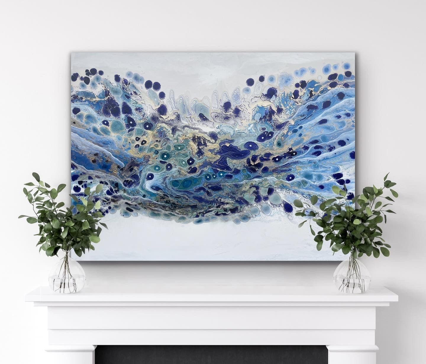 jellyfish acrylic painting