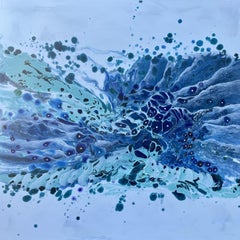 Mermaid XV, Painting, Acrylic on Canvas