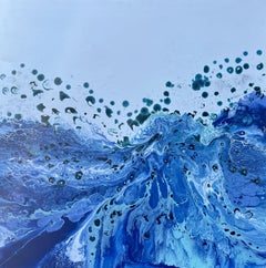 Meerjungfrau XVI, Gemälde, Acryl auf Leinwand