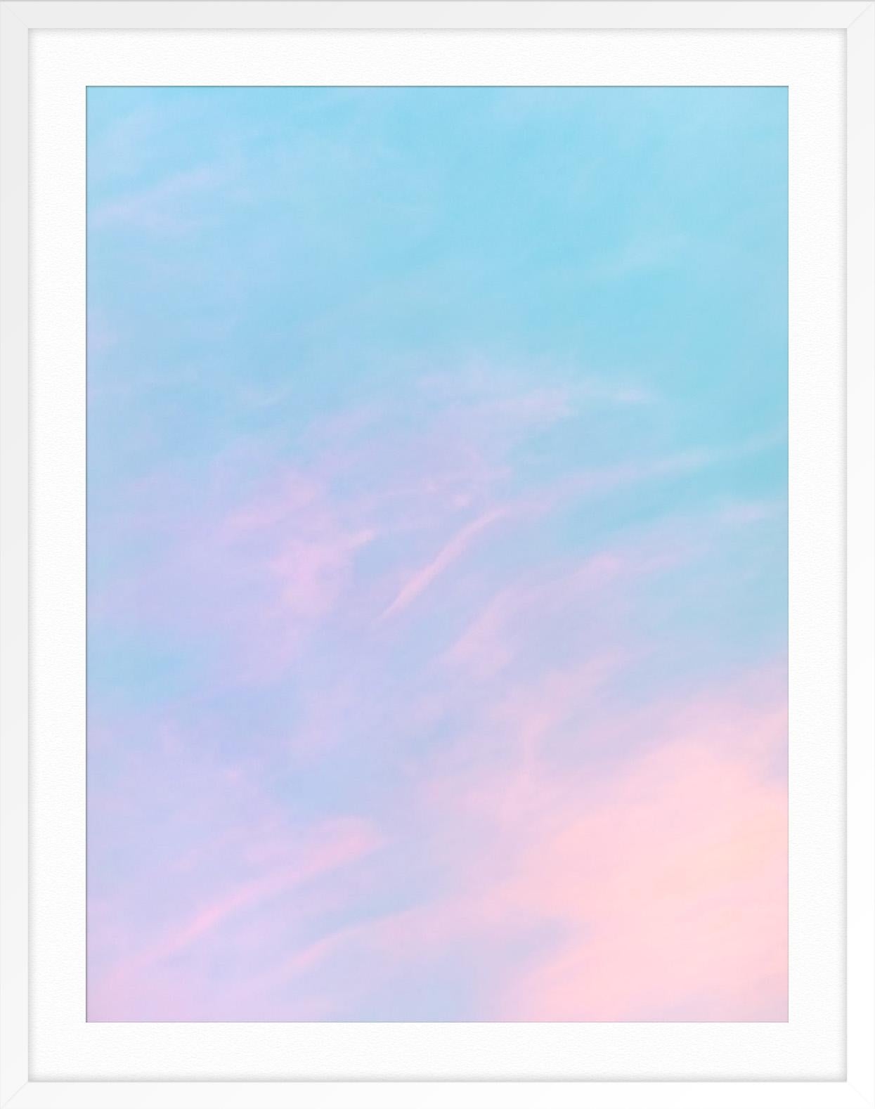 Jupes à bonbons : Vanilla cerisier - Bleu Abstract Print par Jessica Nugent