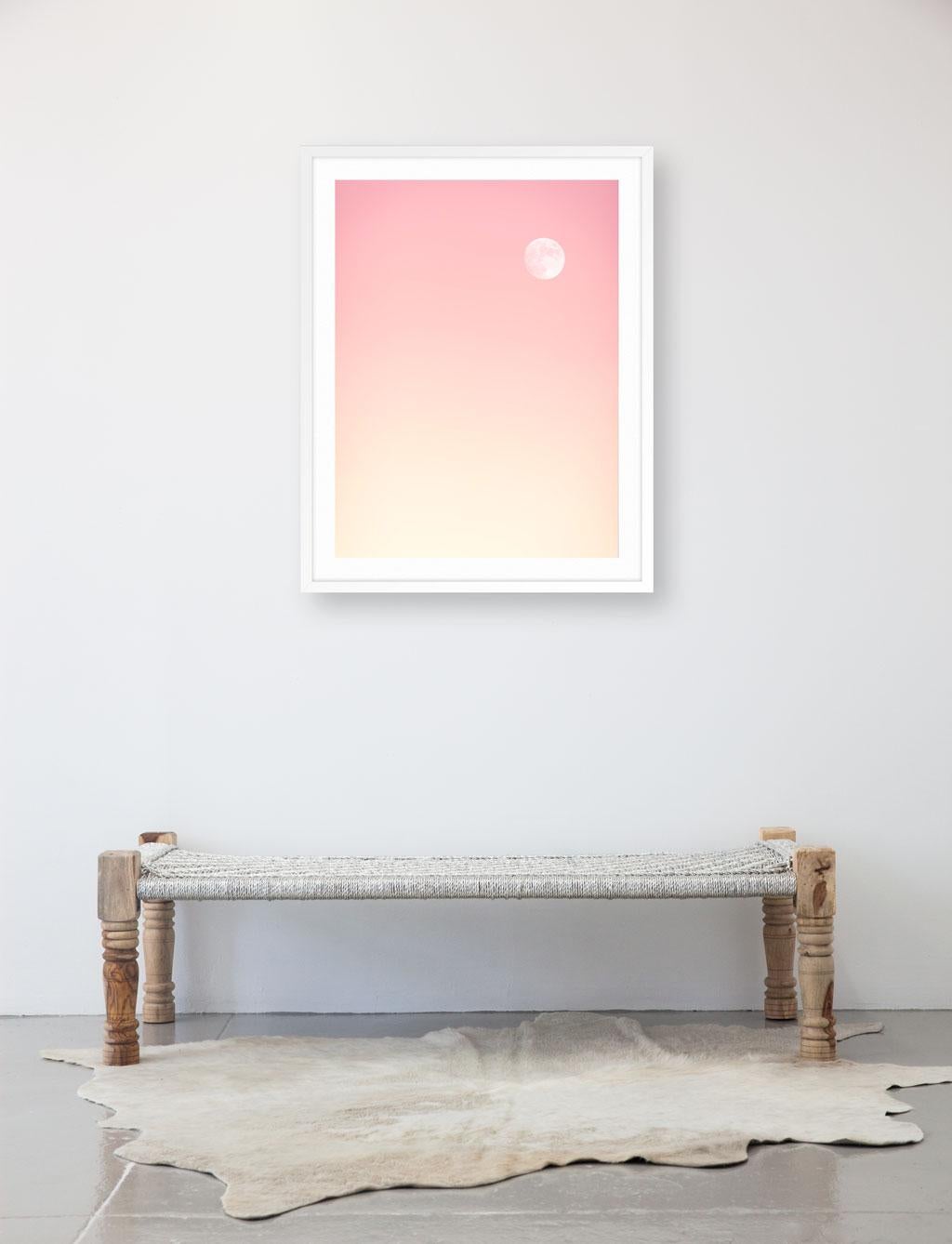Candy Skies: Rosa Zitronenblatt – Print von Jessica Nugent
