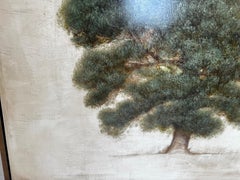 Figurative Painting Contemporary Oil on Panel Square 38 x 38