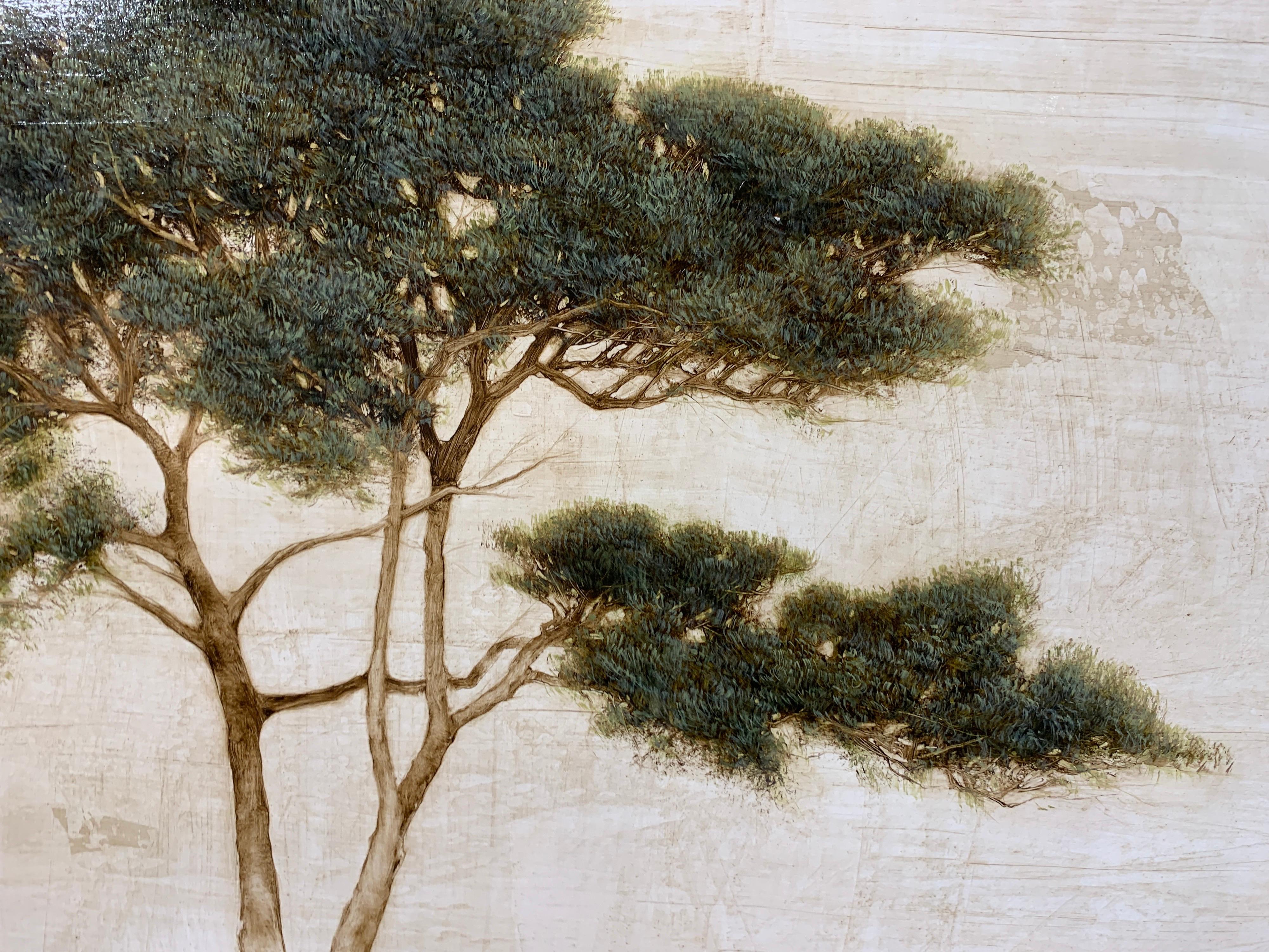 First Light by Jessica Pisano, Contemporary Tree Painting on Board 3