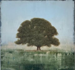 In a Land Full of Wonder by Jessica Pisano Contemporary Landscape with Tree
