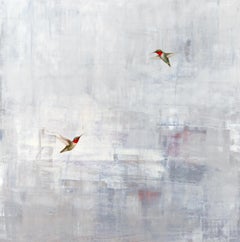 Letter To Our Younger Selves by Jessica Pisano Contemporary Landscape with Birds