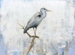 Liminal Space by Jessica Pisano, Contemporary Bird Painting on Board