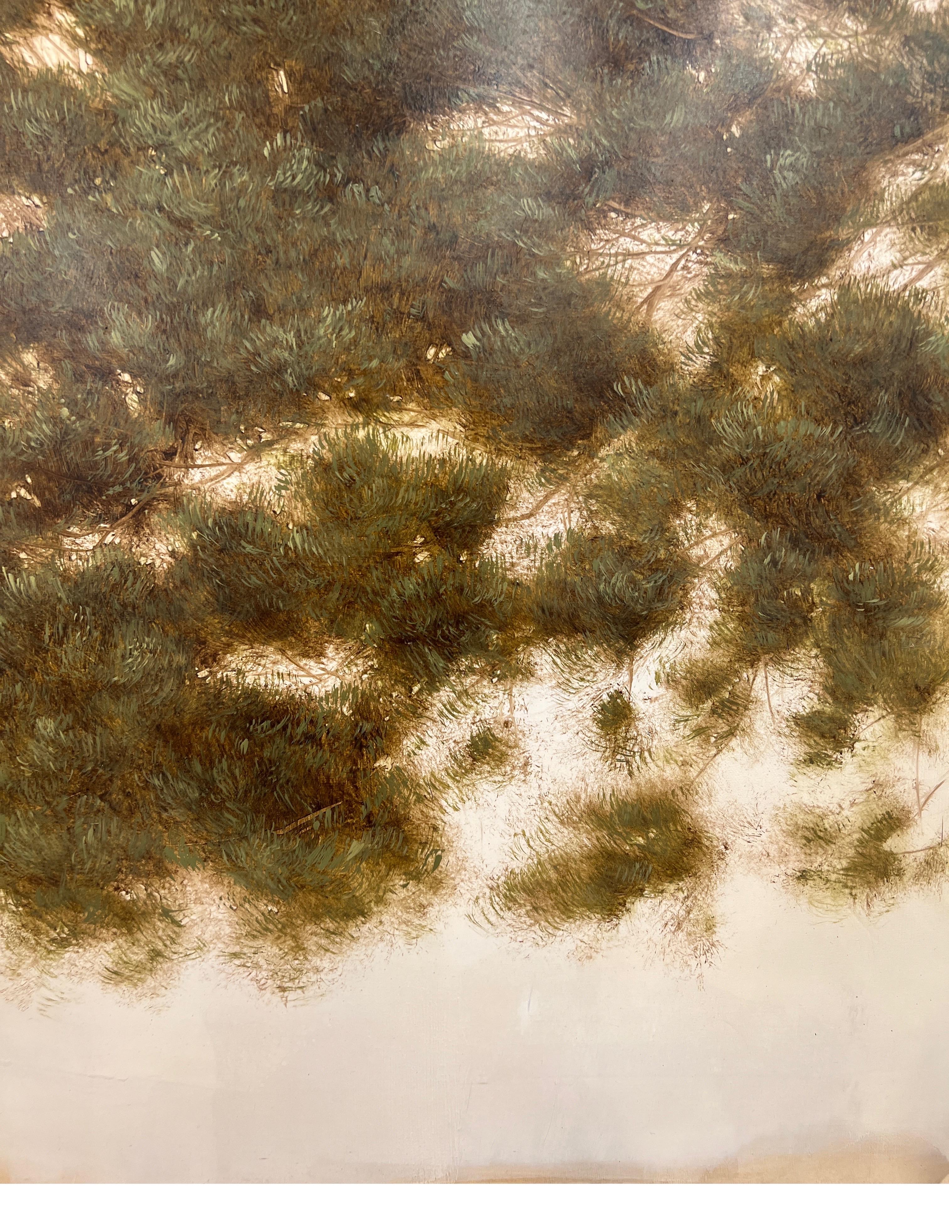 Mid-Afternoon Dream I by Jessica Pisano, Large Contemporary Tree Painting 2