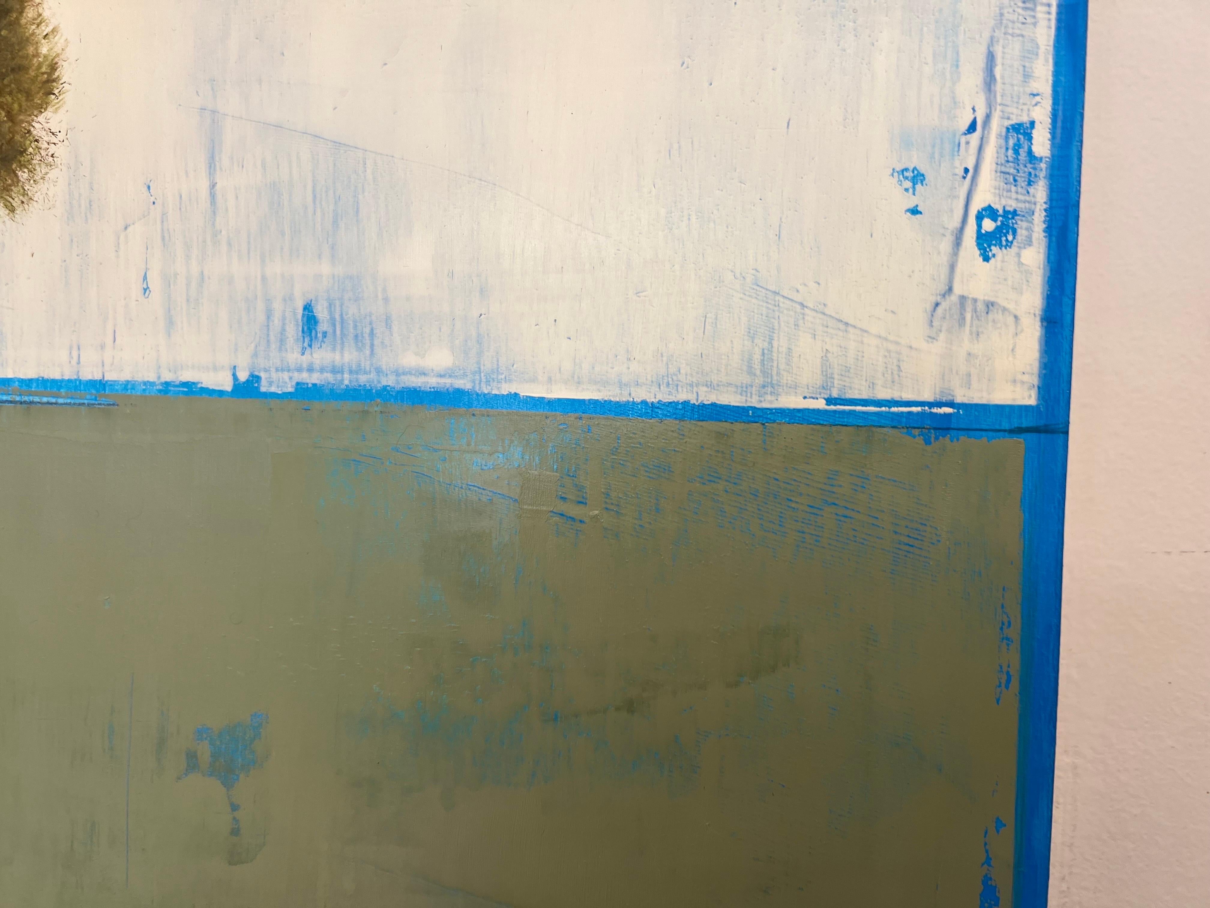 Noble One di Jessica Pisano, Pittura contemporanea di alberi su tavola 3