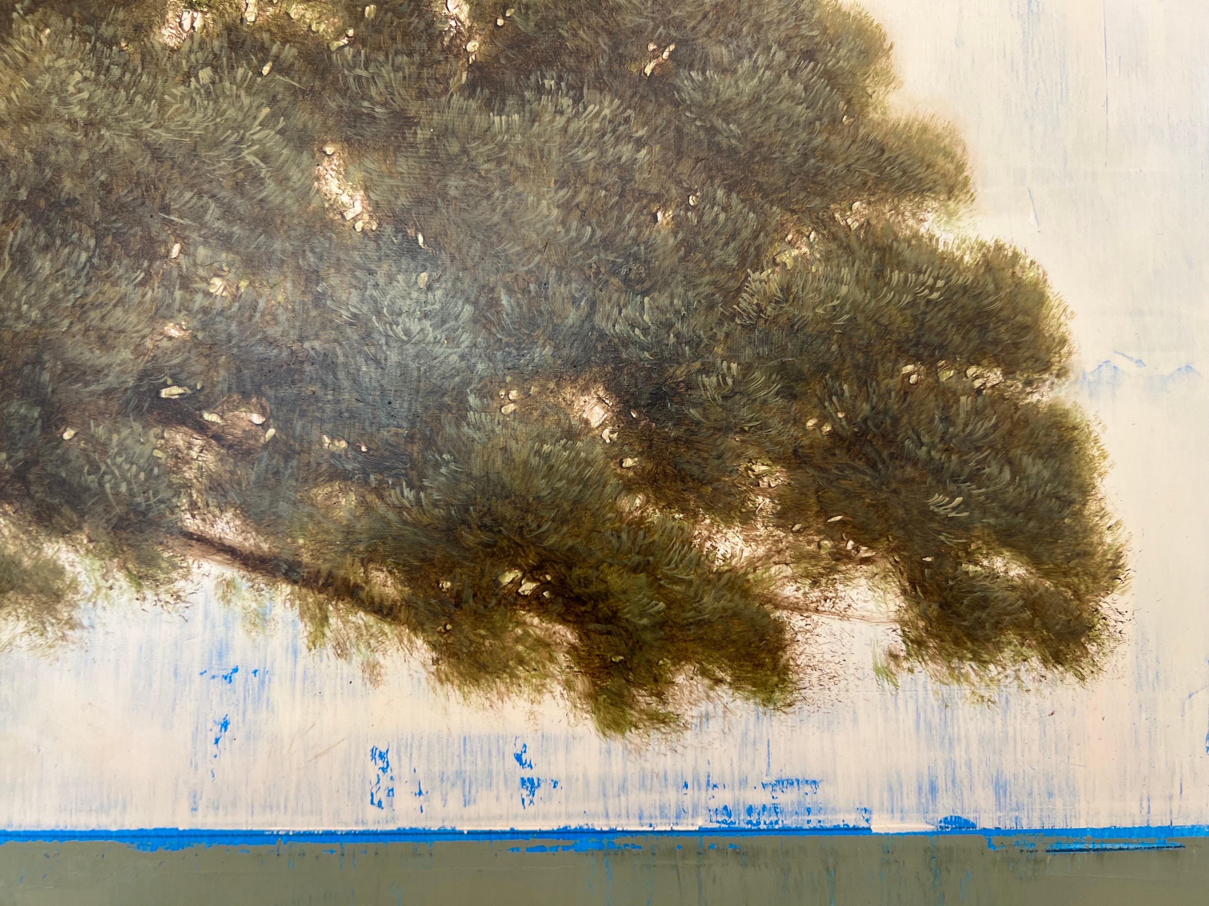 Noble One by Jessica Pisano, Contemporary Tree Painting on Board 1