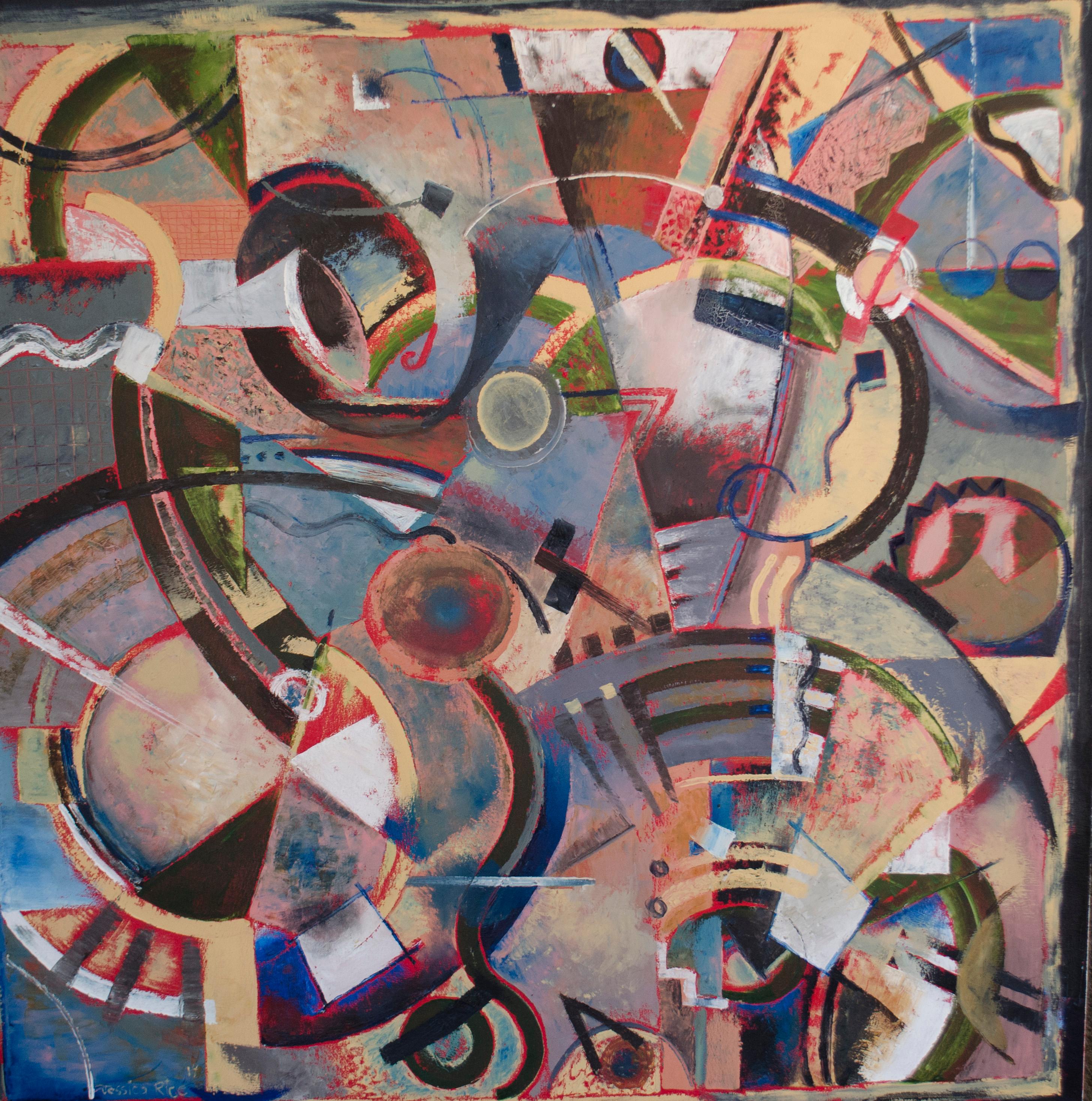 Jessica Rice Abstract Painting - Abstraction