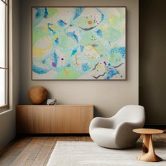 Aliki 6: Meltemi Sea Swells (Abstract Painting)