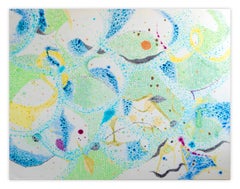 Aliki 6: Meltemi Sea Swells (Abstract Painting)