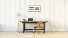 Pilas de colores plural 4 (Pintura abstracta)