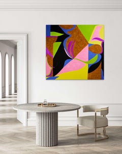 Fluir en el Siempre Presente 6 (Pintura abstracta)