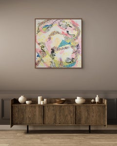 Skopelos 2 : Changement de courant (Peinture abstraite)