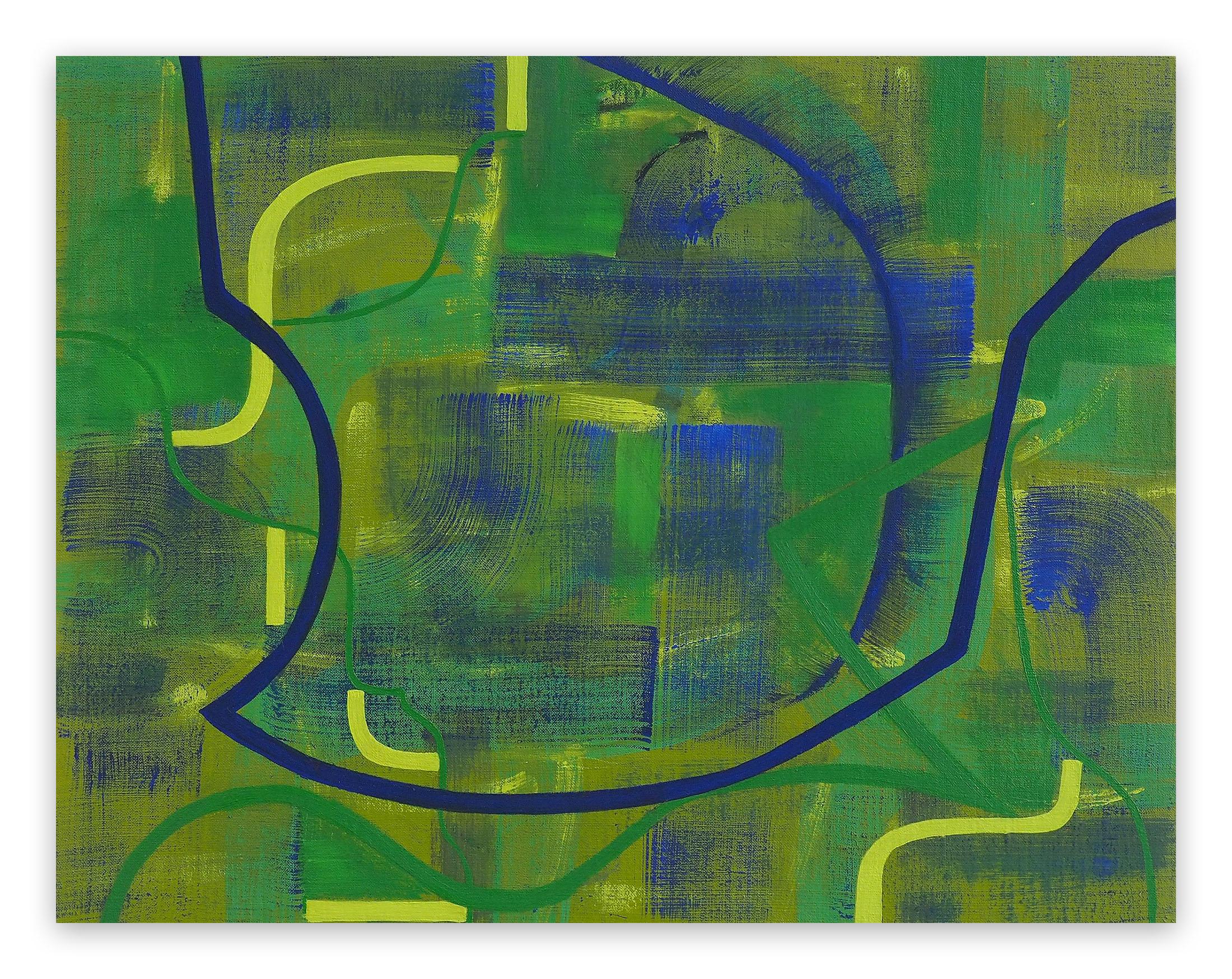 Abstract Painting di Jessica Snow - Terra Incognita (Le Pavé de France 5) (Pittura astratta)