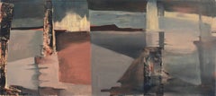'View of San Francisco Bay', Bay Area Abstraction, Jack London, Modernist Oil