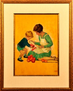 Mom with Apples, Good Housekeeping Cover