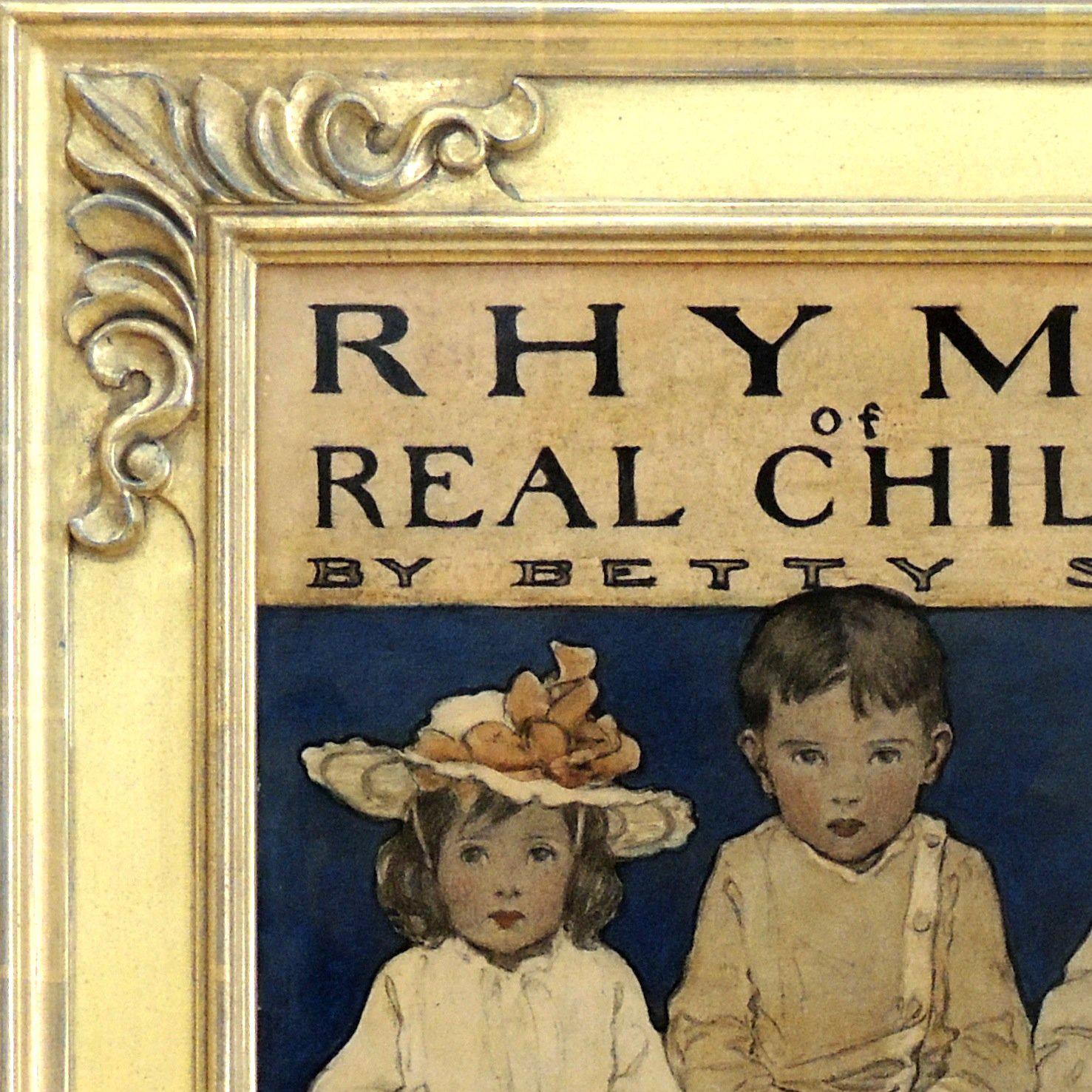 Rhymes von echten Kindern (Braun), Figurative Art, von Jessie Willcox Smith