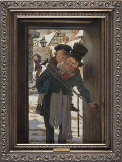 Bob Cratchit and Tiny Tim