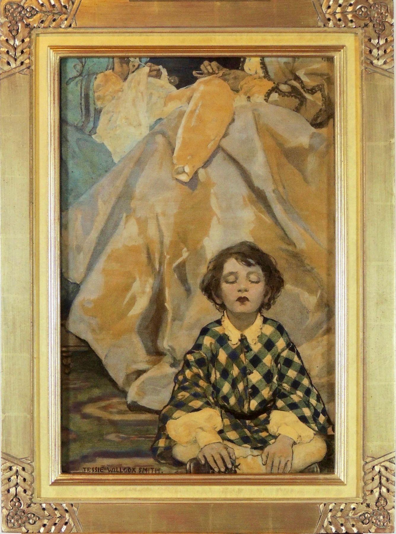 La piccola terra - Painting di Jessie Willcox Smith