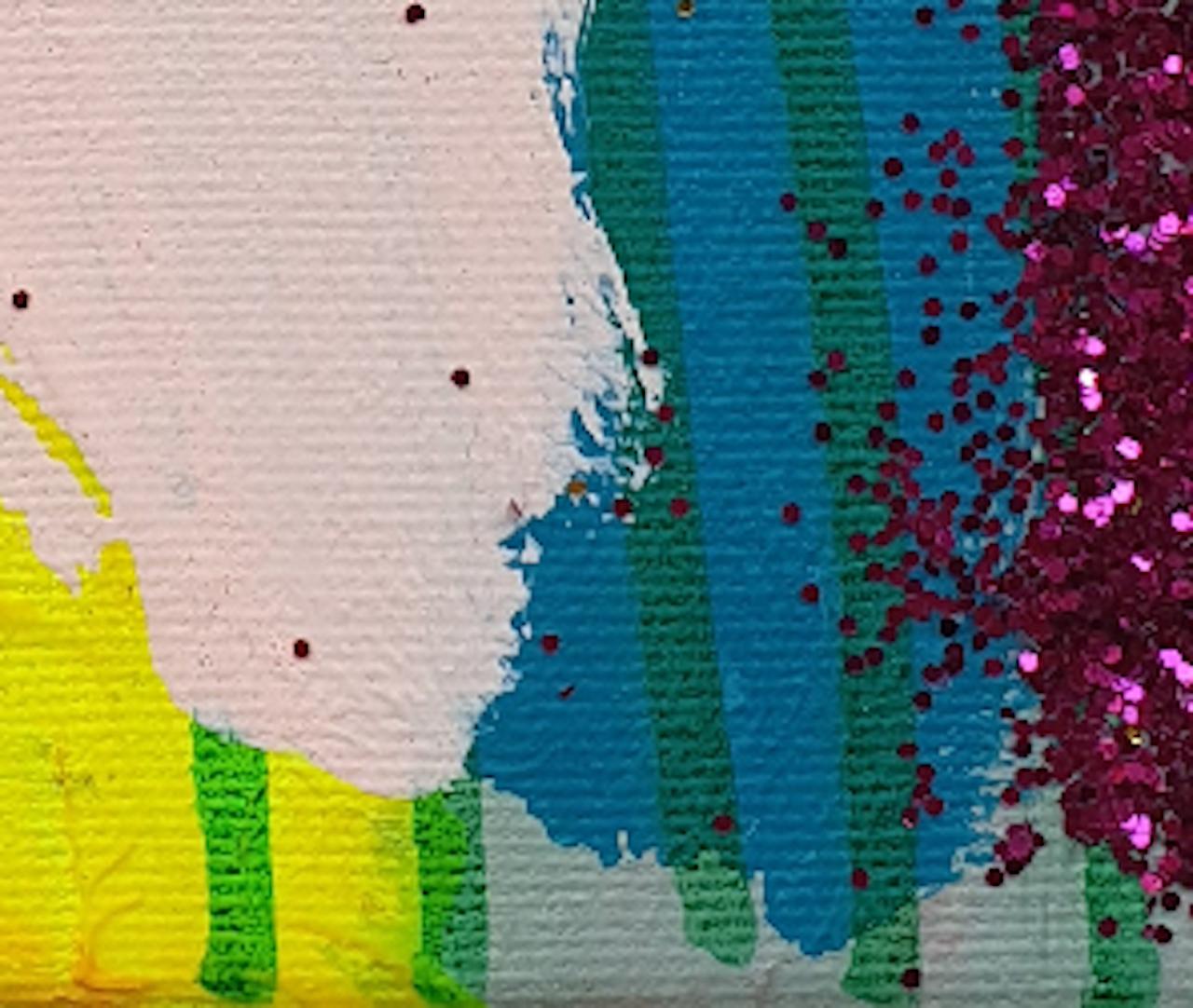 #431 e #424 Dittico, Pittura originale, Astratto, Tecnica mista in vendita 7