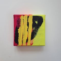 433, Jessie Woodward, peinture abstraite originale sur supports mixtes, art abordable