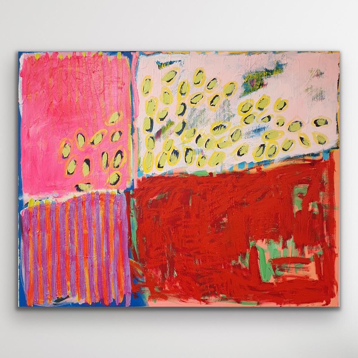 Original abstract painting by artist Jessie Woodward. #576 is an abstract expressionist style painting which would be a statement in any home. 

Discover new works by Jessie Woodward available to buy with Wychwood Art online and in our art gallery.