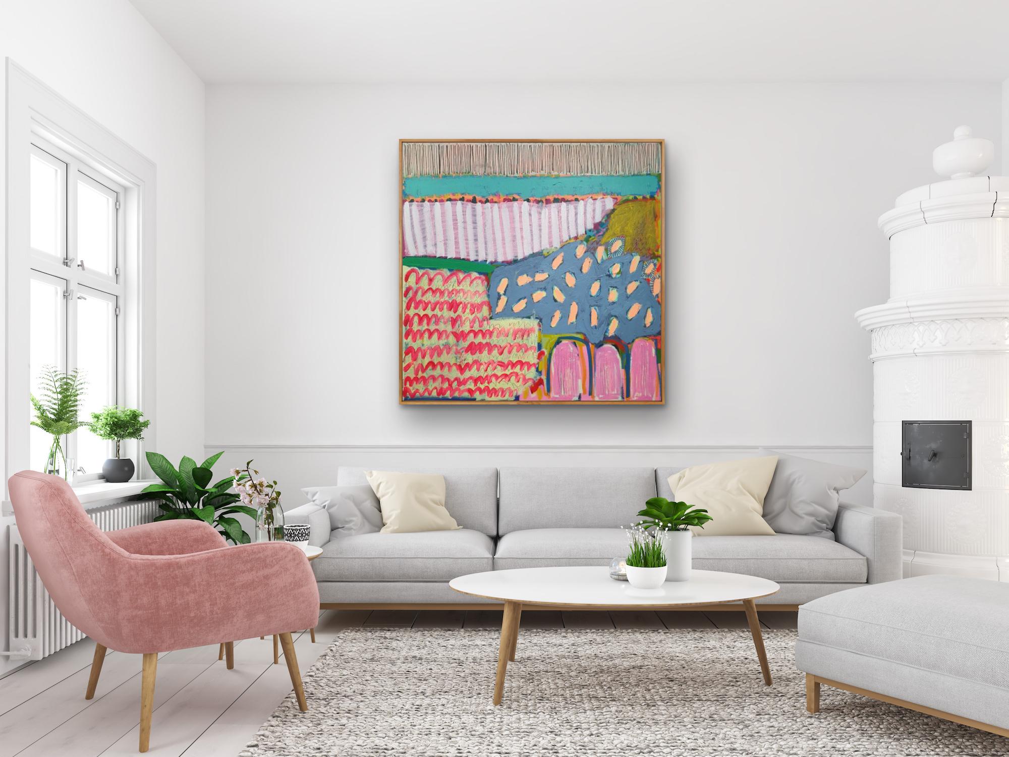 #599 di Jessie Woodward, Pittura acrilica astratta, 2022 in vendita 3
