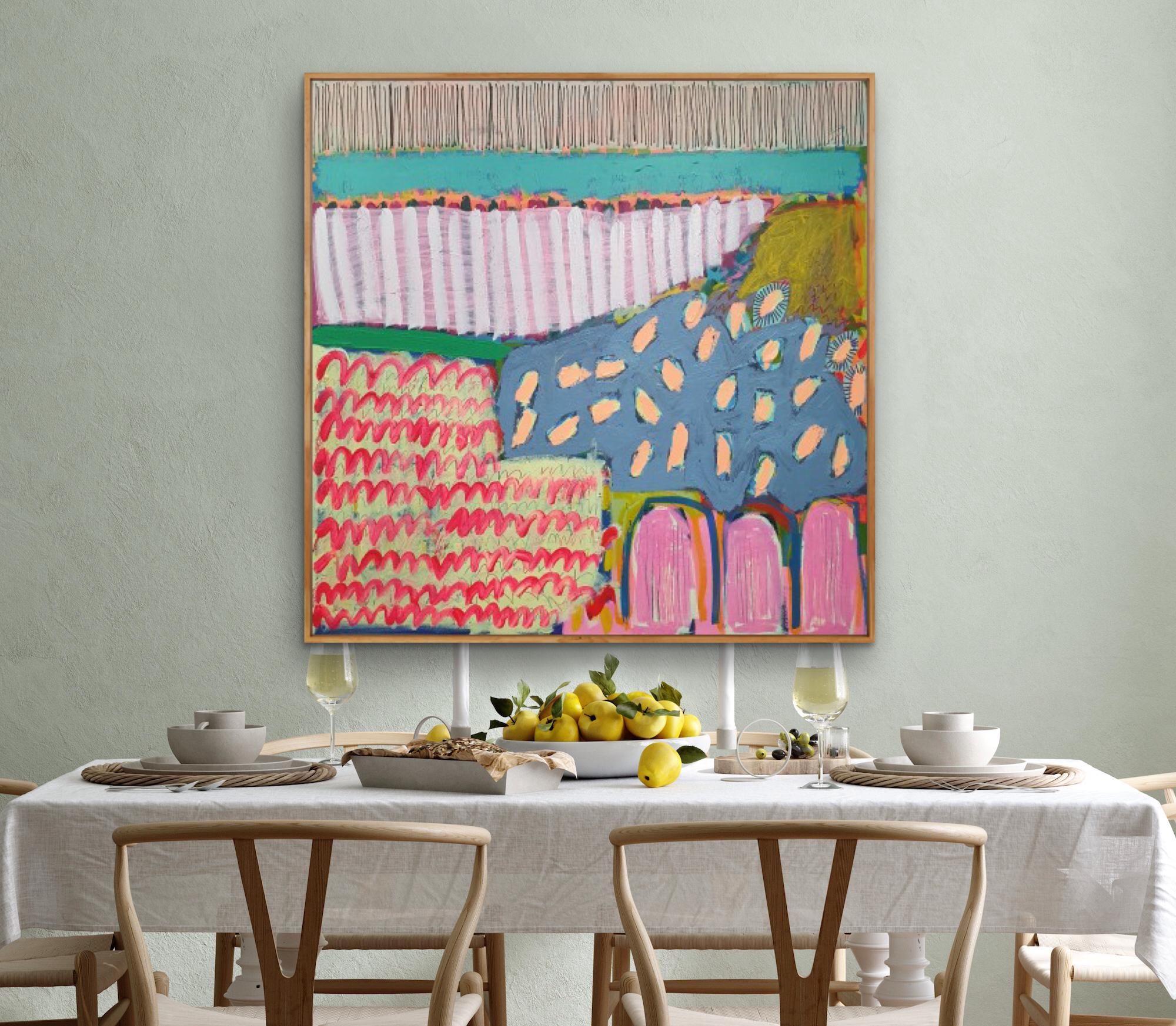#599 di Jessie Woodward, Pittura acrilica astratta, 2022 in vendita 4