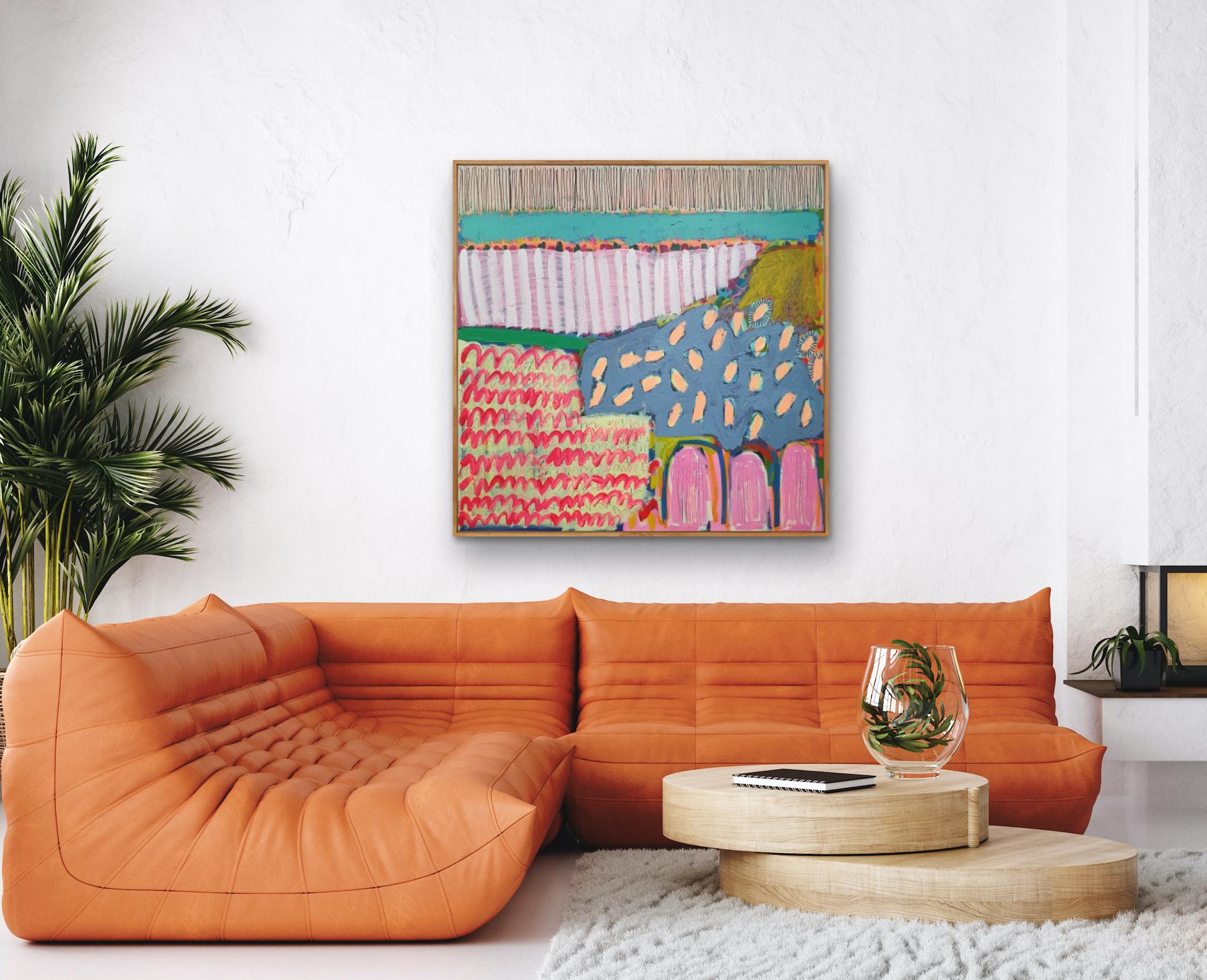 #599 di Jessie Woodward, Pittura acrilica astratta, 2022 in vendita 5