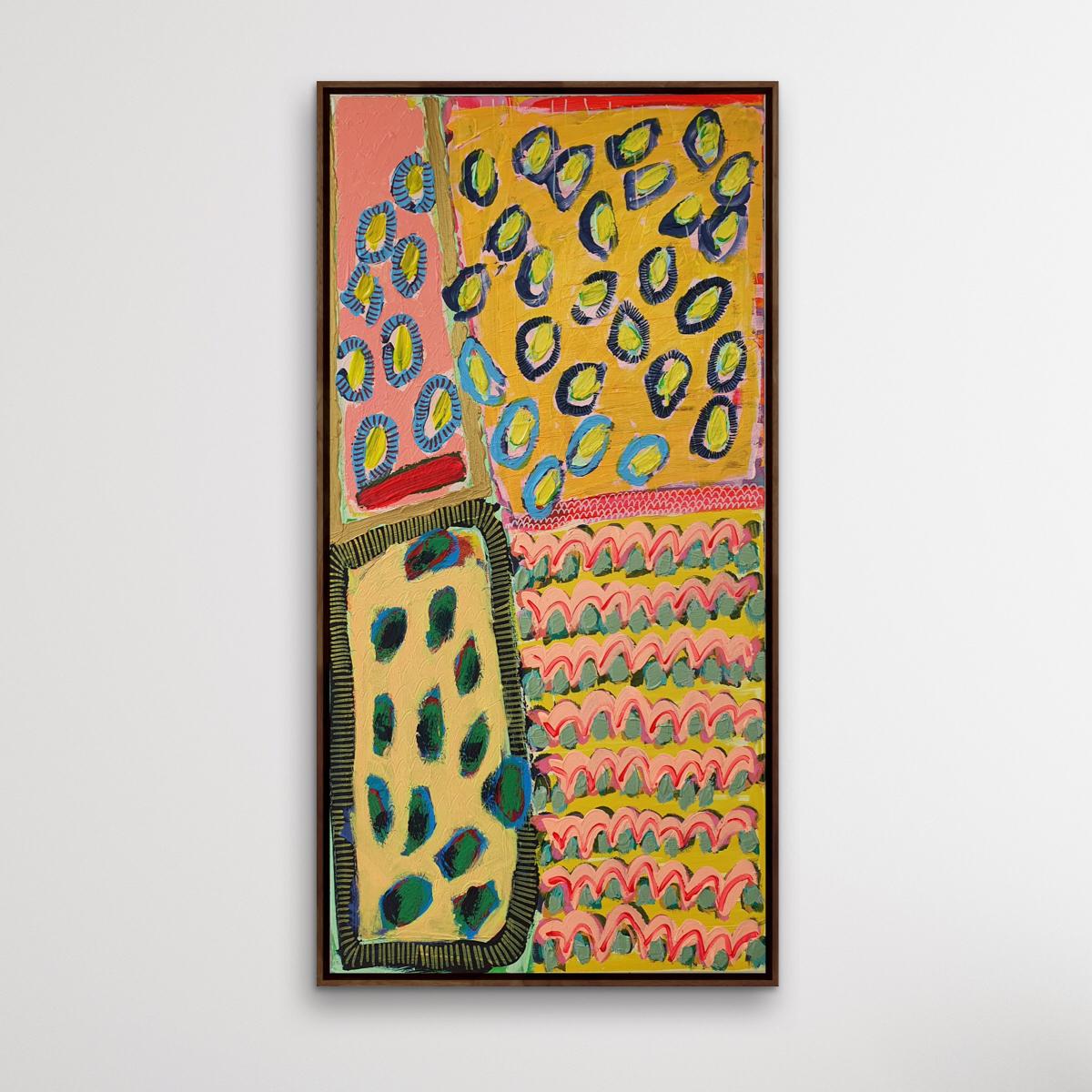 #600 Pittura astratta in acrilico di Jessie Woodward, 2022 in vendita 3