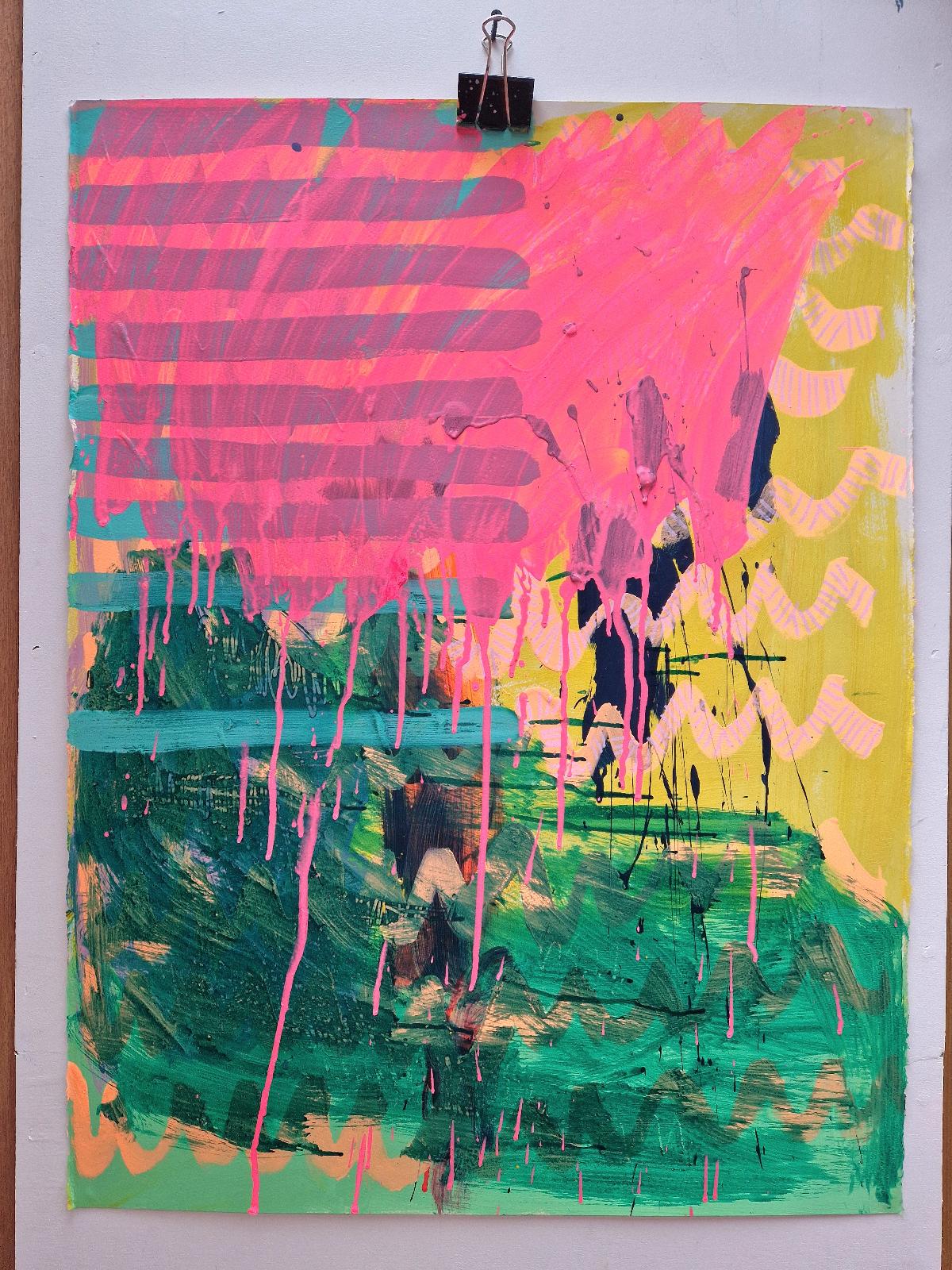 #726 - Abstract Painting by Jessie Woodward