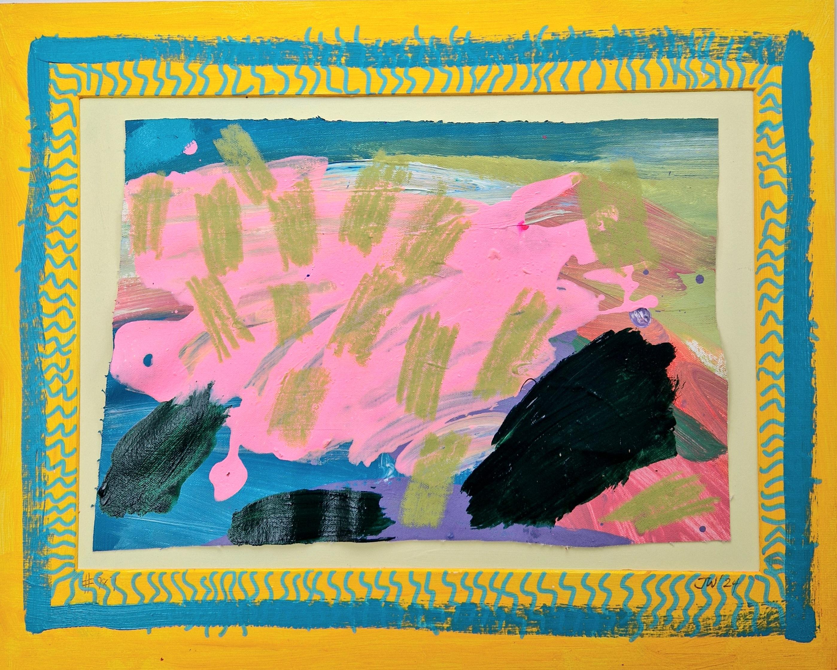 Jessie Woodward Abstract Painting - #787