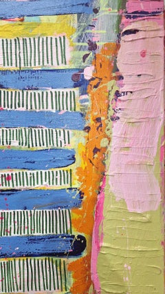 836, Original Painting, Abstract, Cloud, Vibrant, Shapes
