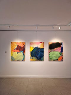 884, Originalgemälde, Abstrakt, Wolke, Lebendig, Formen