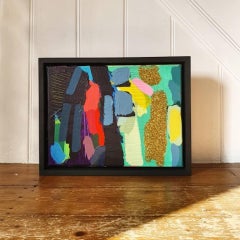 Jessie Woodward, #255, Original Abstract Painting, Bright Colourful Art