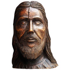 Jesus Carved Head