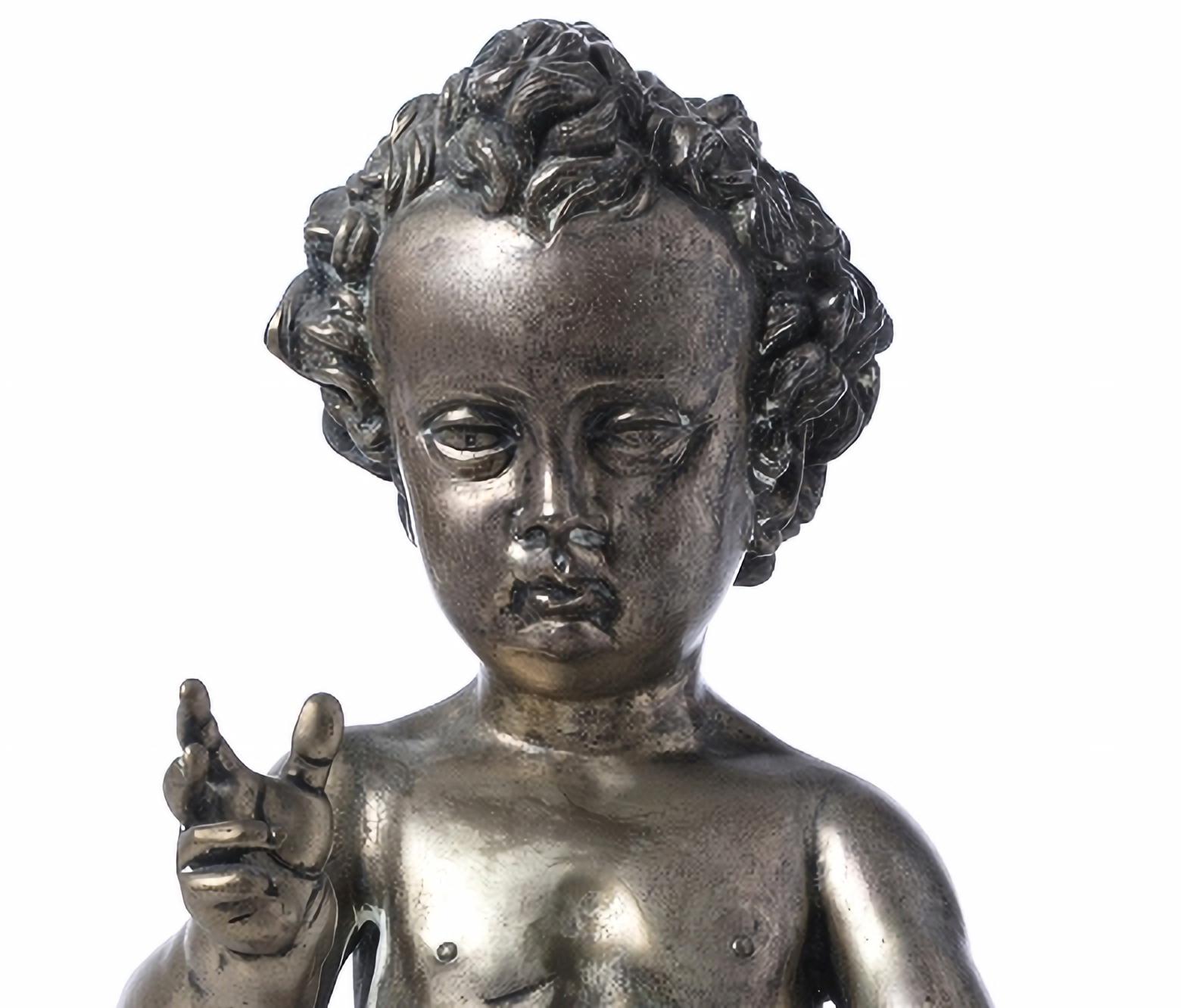 Barocco GESU' CHIEDE   Scultura tedesca, dal XVII secolo in vendita