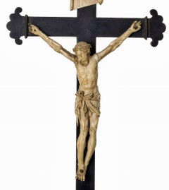 JESUS CHRIST CRUCIFIED  Indo-Portuguese sculpture from the 17th Century