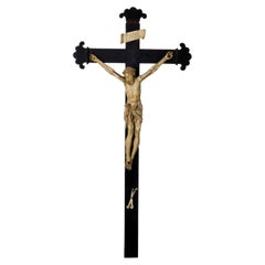 JESUS CHRIST CRUCIFIED  Indo-Portuguese sculpture from the 17th Century